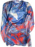 Rosie Assoulin Kaftan-style Blouse - Blue