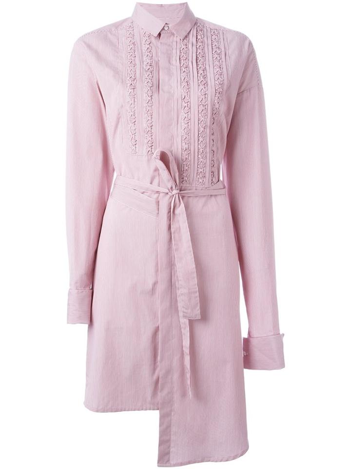 A.f.vandevorst 'dashboard' Dress, Women's, Size: 34, Pink/purple, Cotton