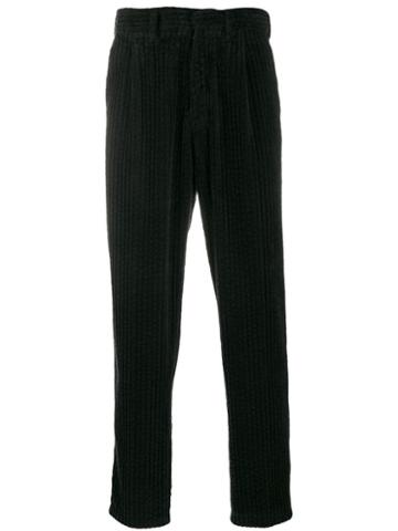 The Gigi Santiago Corduroy Trousers - Black