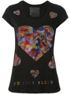 Philipp Plein - Diamond T-shirt - Women - Cotton - S, Black, Cotton