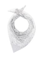 Paco Rabanne - Embellished Scarf - Women - Metallized Polyamide - One Size, Women's, Grey, Metallized Polyamide