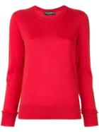 Dolce & Gabbana Loose Fitted Sweater - Red