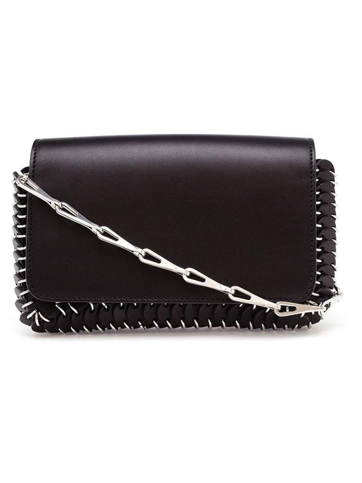 Paco Rabanne Chain-mail Clutch Bag, Women's, Black