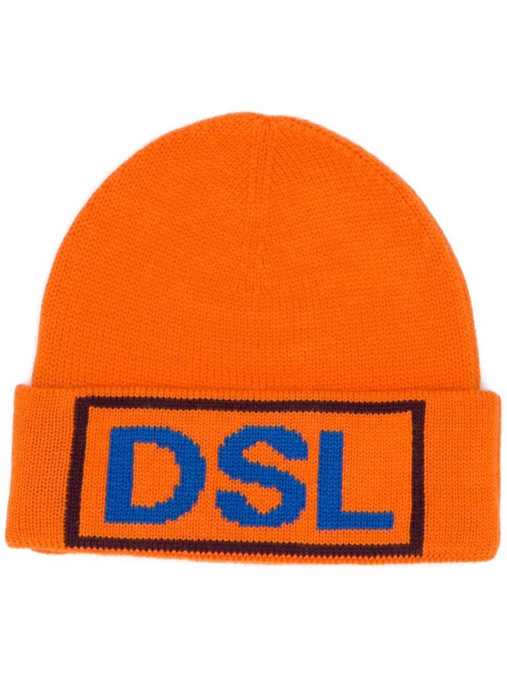 Diesel K-lac Beanie - Yellow & Orange