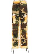 Liam Hodges Acid Camouflage Cargo Pants - Green