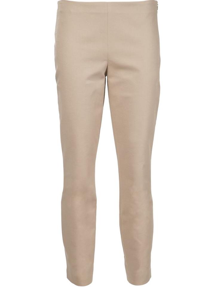 The Row Cropped Trousers, Women's, Size: 2, Nude/neutrals, Cotton/spandex/elastane