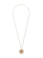 De Beers 18kt Yellow Gold Talisman 10 Medal Diamond Small Necklace -