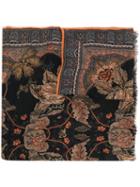 Etro All-over Print Scarf - Black