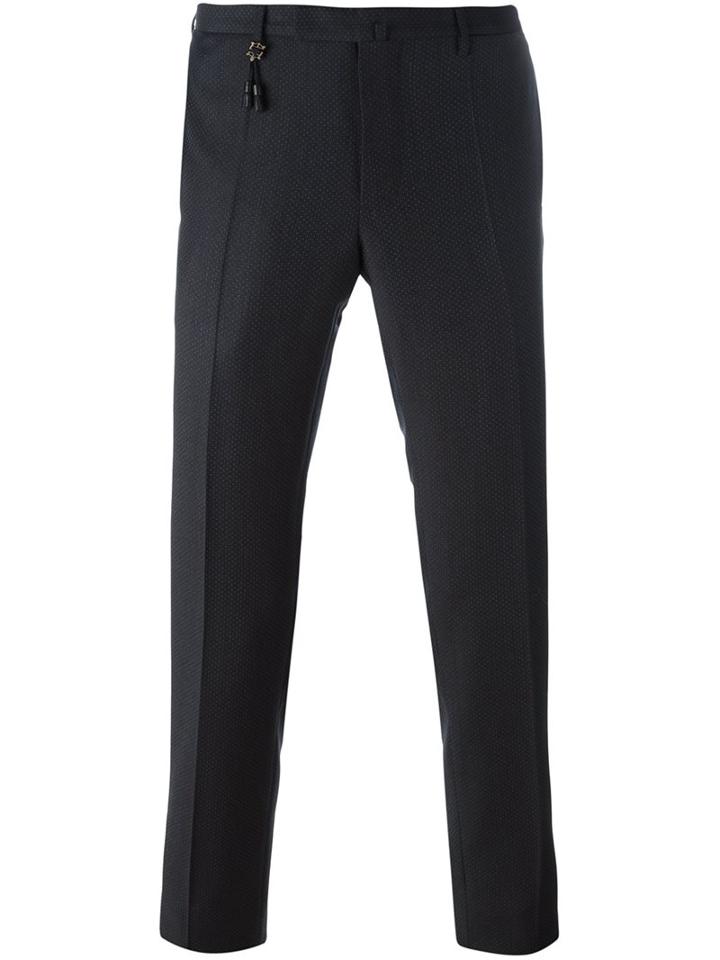 Incotex 'pattern 82' Slim Fit Trousers, Men's, Size: 46, Blue, Wool