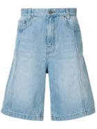 Juun.j - Washed Denim Shorts - Men - Cotton/polyurethane - 46, Blue, Cotton/polyurethane
