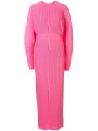 Solace London Pleated Maxi Dress - Pink