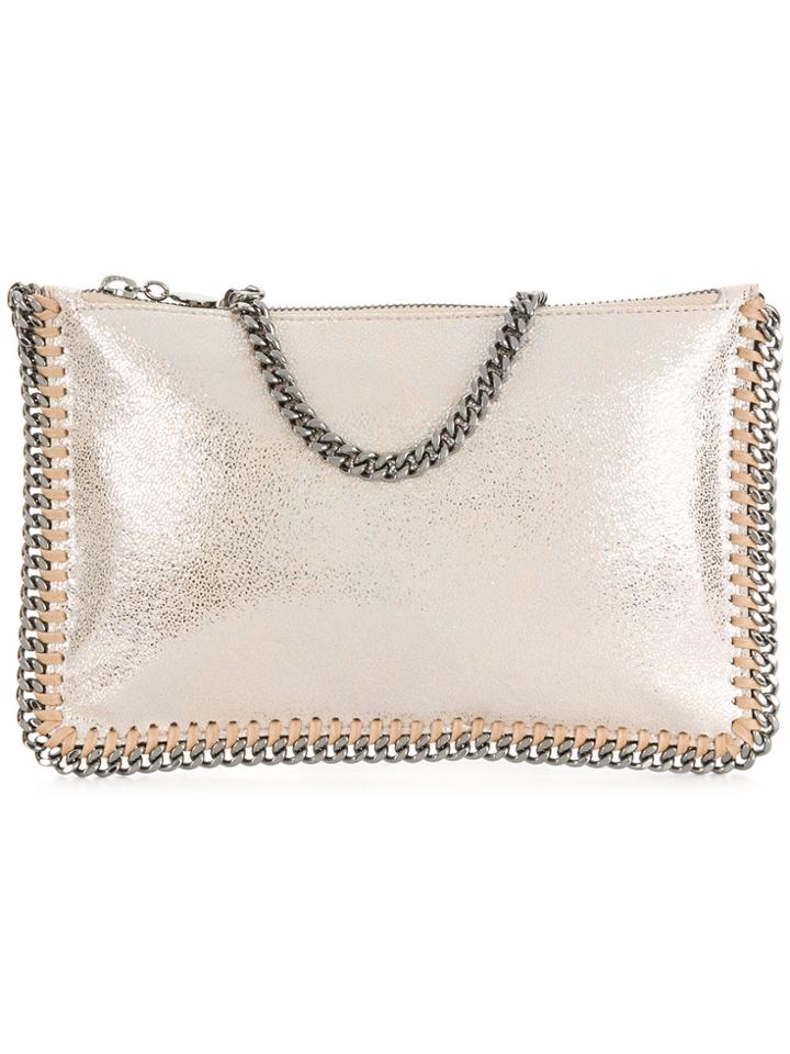 Stella Mccartney Falabella Clutch Bag - Nude & Neutrals