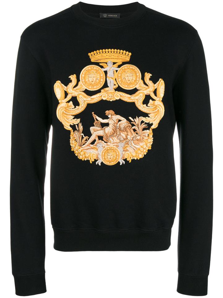 Versace Triphtych Sweatshirt - Black