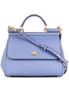 Dolce & Gabbana Medium Sicily Shoulder Bag - Purple