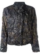 Issey Miyake Vintage Crinkled Wrap Jacket - Black