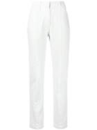 System Straight Leg Denim Jeans - White