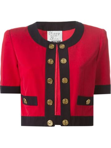 Moschino Vintage 'coins' Cropped Jacket