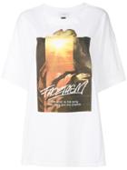 Facetasm Graphic Printed T-shirt - White