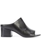 3.1 Phillip Lim Cube Mules - Black