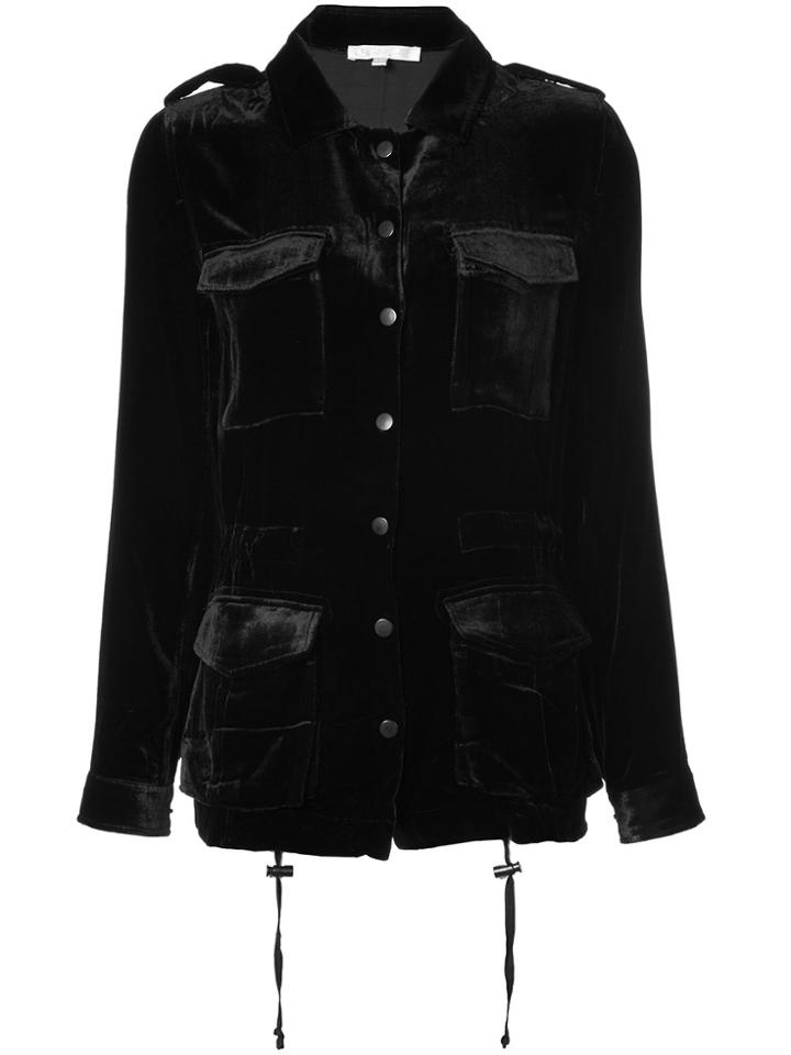 Gold Hawk Multi-pocket Jacket - Black