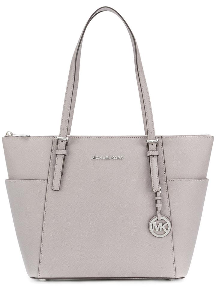 Michael Kors Open Top Tote Bag - Grey