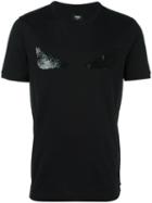 Fendi Bag Bugs T-shirt, Men's, Size: 46, Black, Cotton/polyester/brass