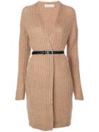 Golden Goose Deluxe Brand Belted Cardigan - Nude & Neutrals
