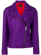 Pinko Biker Style Jacket - Purple