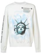 Off-white Liberty Crew Neck Sweatshirt