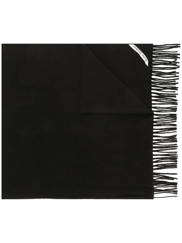 Acne Studios Canada Nr New Narrow Scarf - Black