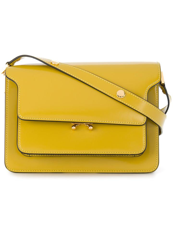 Marni Trunk Shoulder Bag - Yellow & Orange