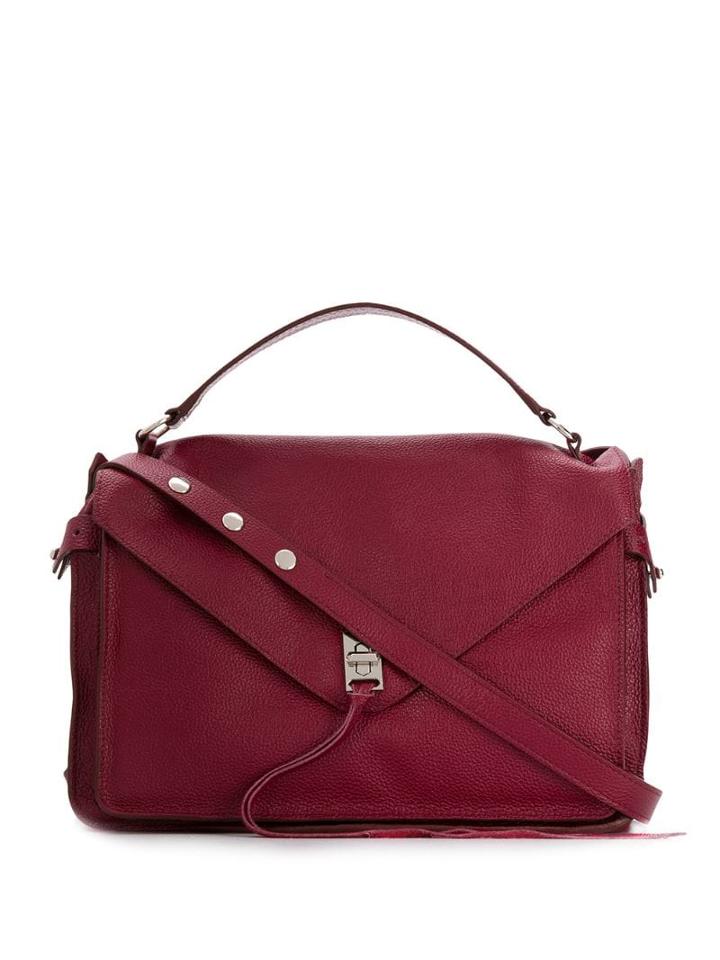 Rebecca Minkoff Darren Messenger Pebble Bag - Red
