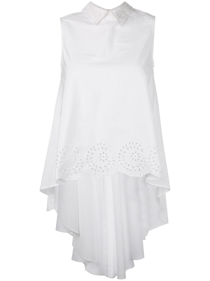 Mes Demoiselles - Clea Tank Top - Women - Cotton - 38, White, Cotton