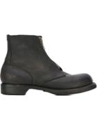 Guidi Front Zip Boots, Men's, Size: 42, Black, Horse Leather/leather