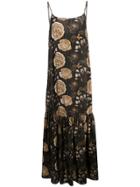 Uma Wang Floral Print Dress - Black