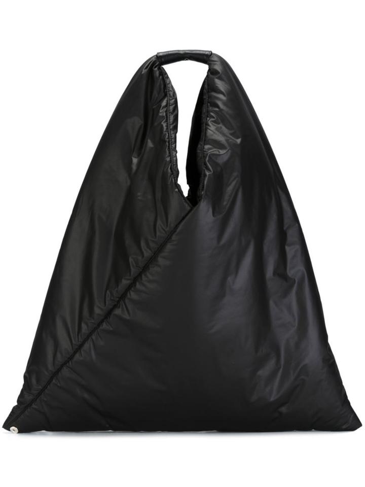 Mm6 Maison Margiela Padded Triangular Tote