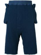 Bernhard Willhelm Elasticated Waist Shorts - Blue