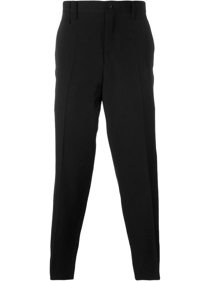 Yohji Yamamoto Ankle Length Tapered Trousers