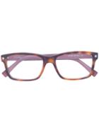 Ermenegildo Zegna - Classic Frame Glasses - Men - Acetate - 55, Brown, Acetate