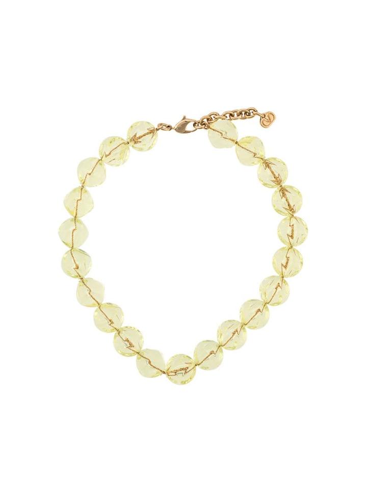 Valentino Pre-owned 1980's Beads Choker - Green