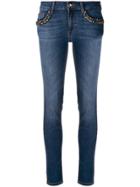 Liu Jo Embellished Skinny Jeans - Blue