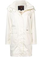Woolrich Mid-length Parka Coat - Neutrals