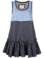 Marc Jacobs - Denim Swing Dress - Women - Cotton - Xs, Blue, Cotton