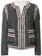 Moncler Gamme Rouge Front Zipped Coat - Black