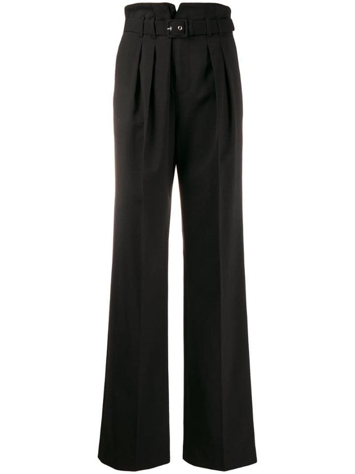 Red Valentino High Waist Trousers - Black