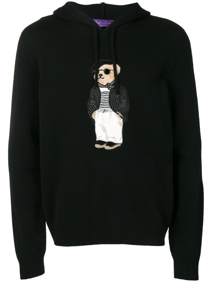 Ralph Lauren Teddy Hoodie - Black