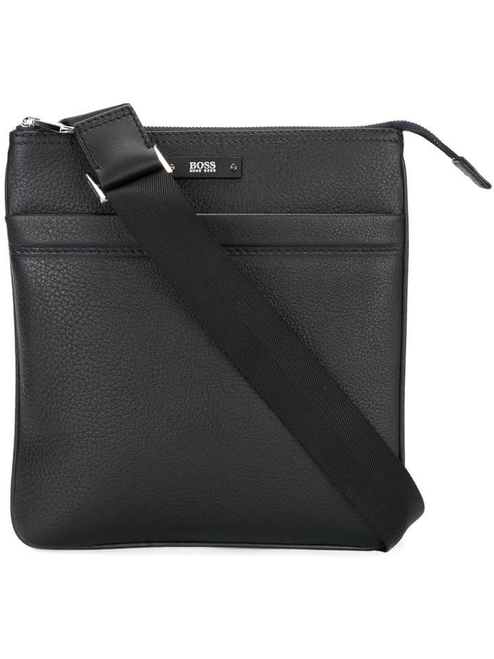 Boss Hugo Boss Zipped Messenger Bag - Black