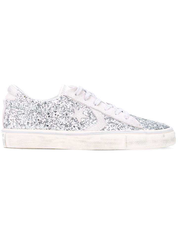 Converse Glitter Sneakers - Metallic