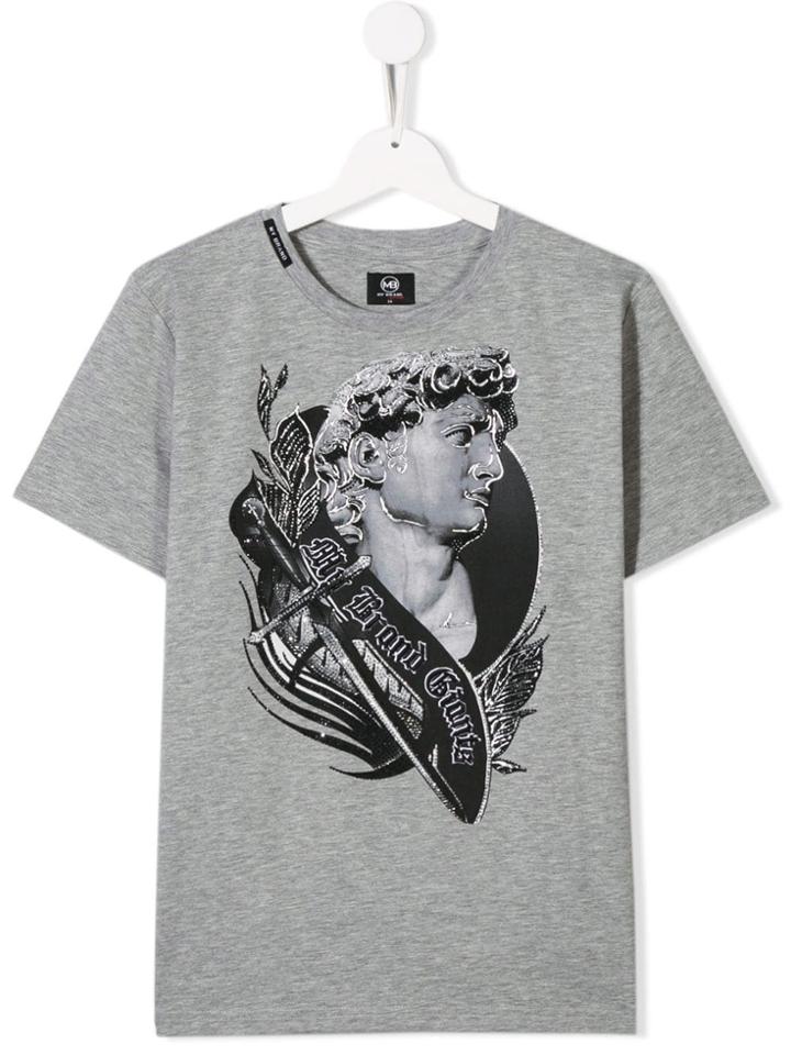 My Brand Kids Teen Printed T-shirt - Grey