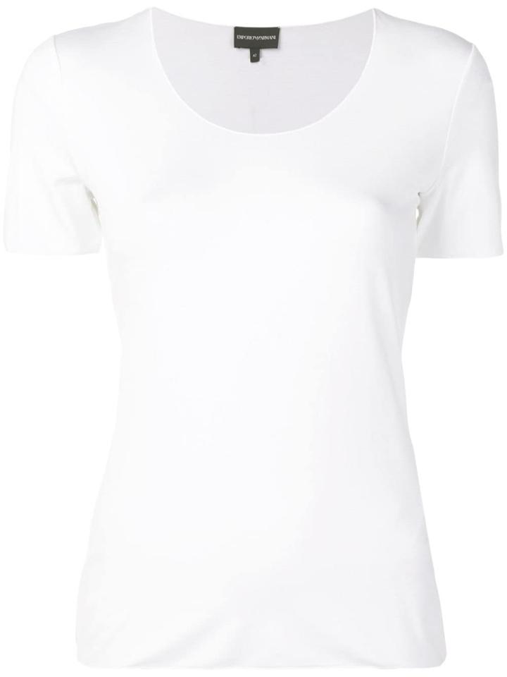 Emporio Armani Round Neck T-shirt - White